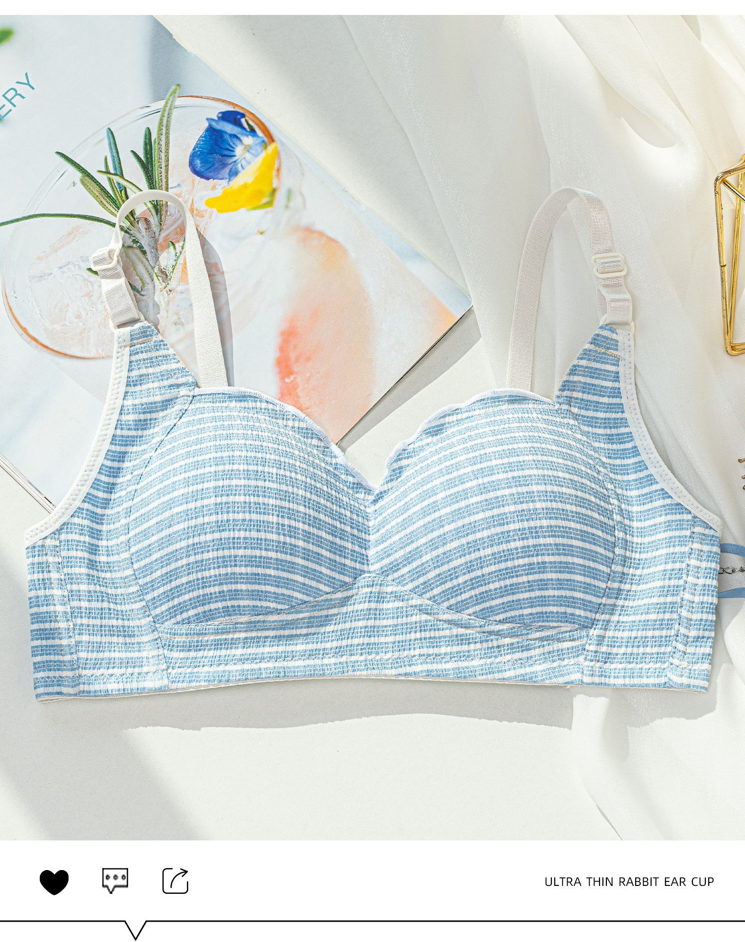 Venta directa de fábrica Comercio electrónico transfronterizo Sudeste de Asia Vietnam Tailandia Ropa interior de mujer reúne a niñas con senos pequeños sujetador anti-caída