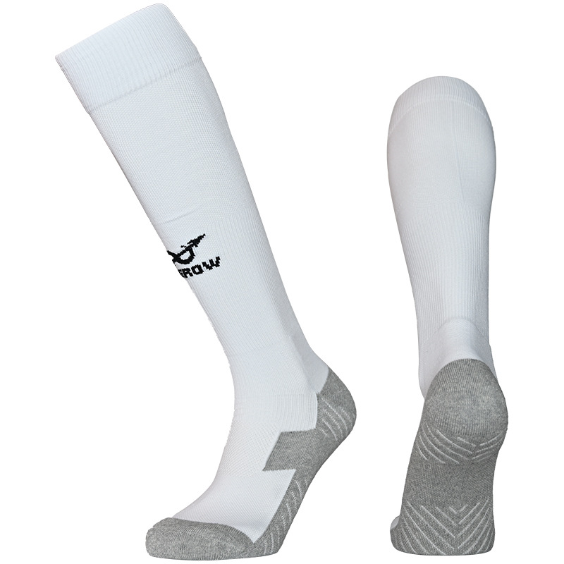 Children's Football Socks Full Elastic Stockings Professional Training Competition Adult Youth Non-Slip Sports Pure Color Socks