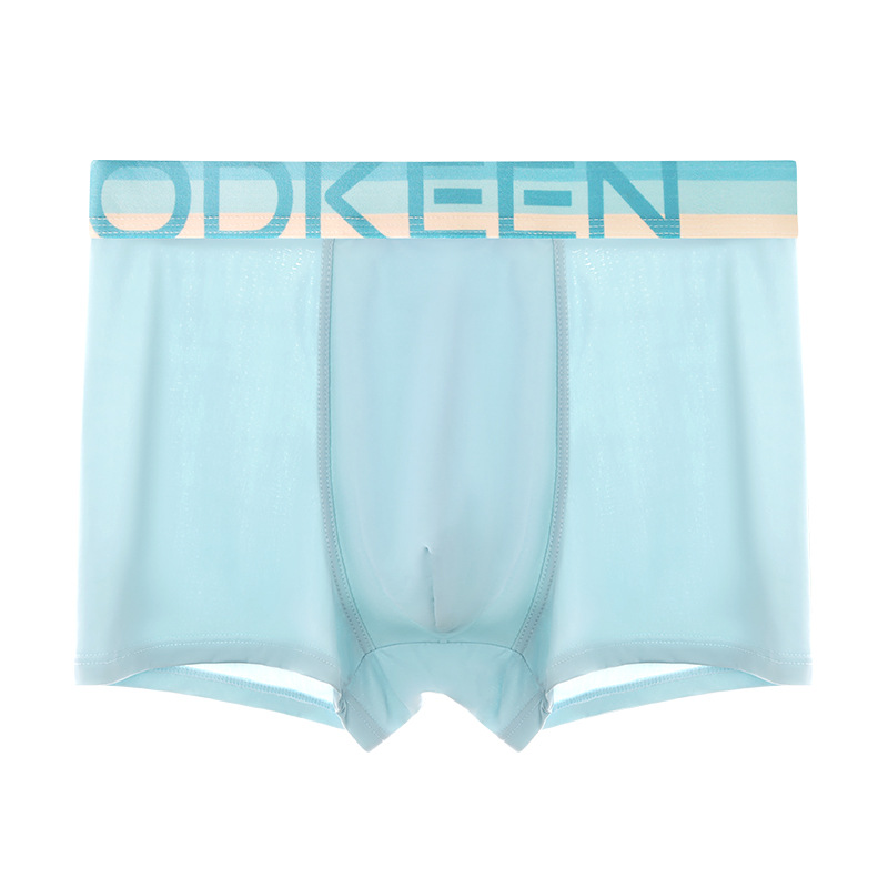 Nuevas calzoncillos de hielo para hombres, calzoncillos de hielo para hombres, sensación transpirable, alta elasticidad, secado rápido, verano, nuevas calzoncillos de hielo para hombres.