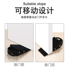 Windproof door stopper, door stop, silicone creative door top, safety fixed door suction door stopper, door wedge wholesale