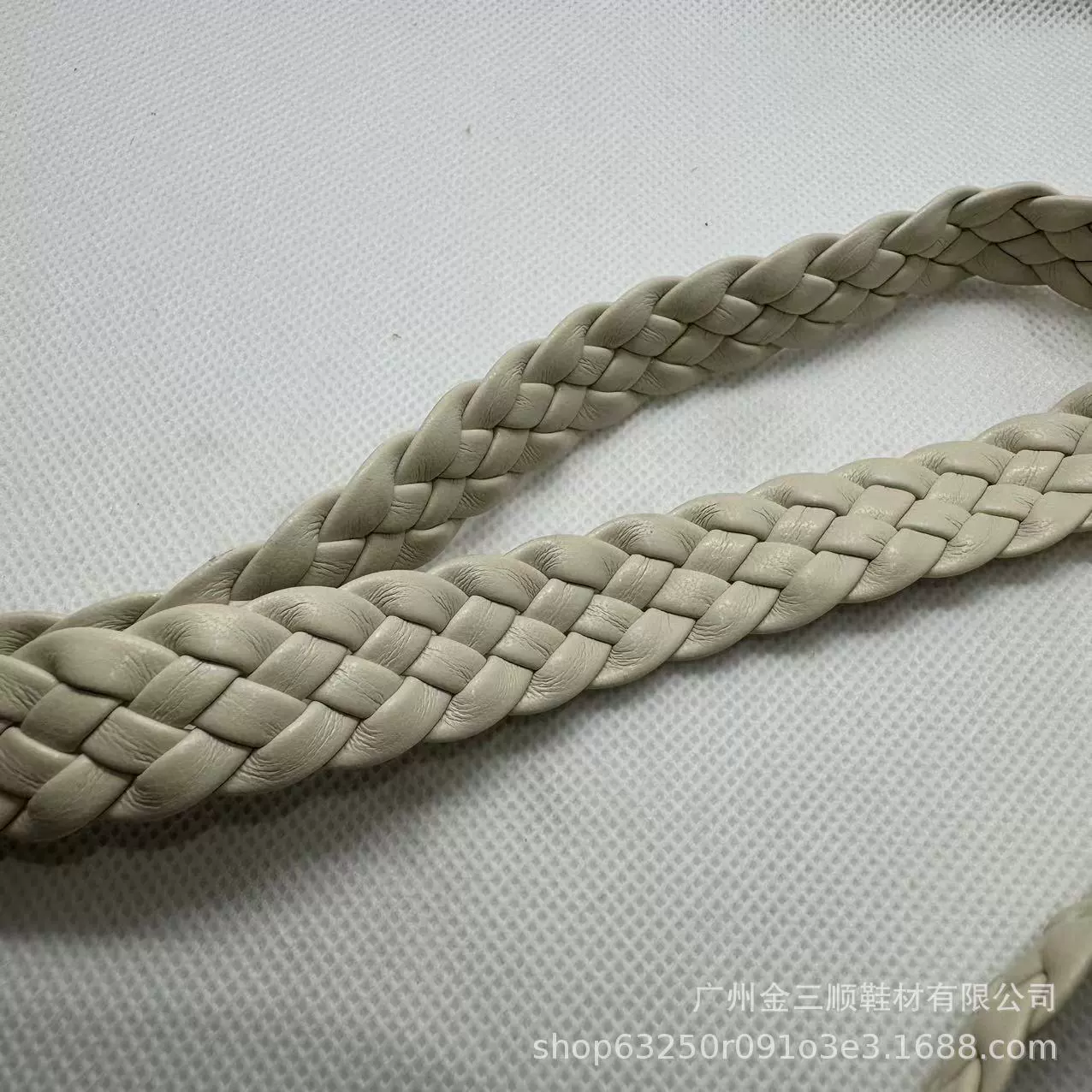 Фабрика оптом пять прядей плетеной ПУ кожаный тканый ремень одежда обувь сумка ремешок ремень аксессуары машина плетение