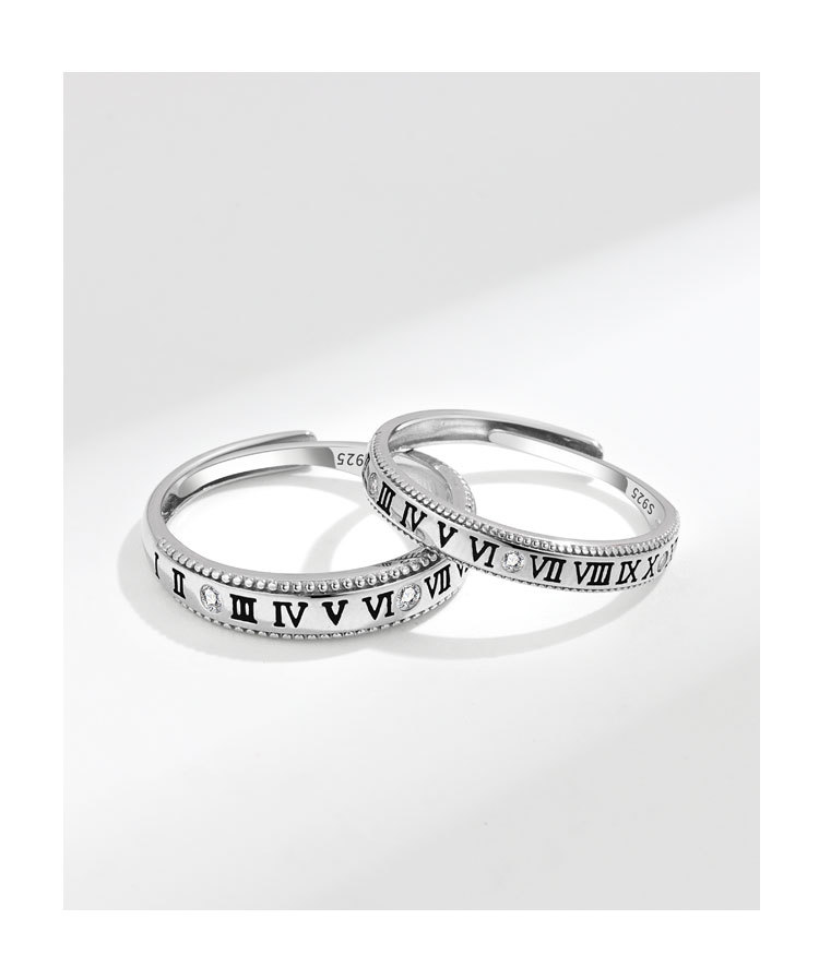 Fashion Geometric Copper Plating Zircon Rings