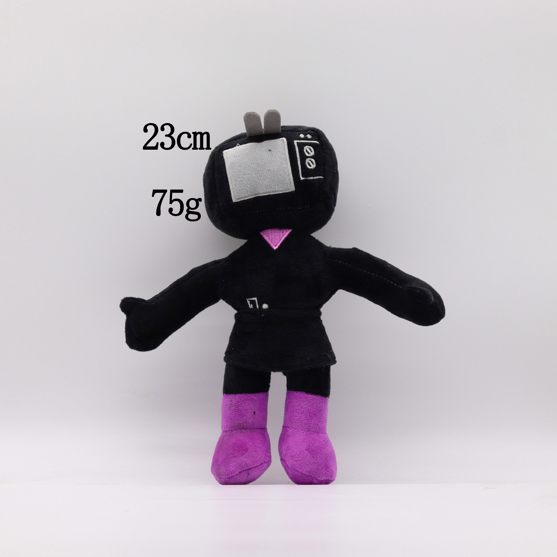 Transfronterizo nuevo inodoro persona Monitor persona audio persona peluche juguete skibidi aseo muñeca de peluche