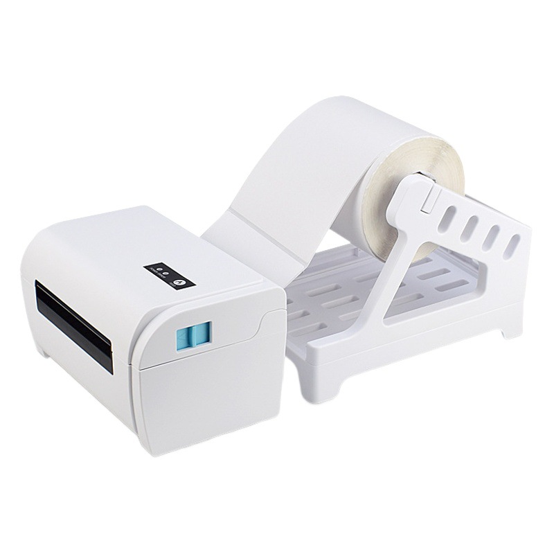 Máquina de código de barras soporte de papel universal superficie externa soporte de etiqueta térmica soporte expreso superficie electrónica caja única