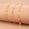 Zirconium, set, chain, ankle bracelet, suitable for import