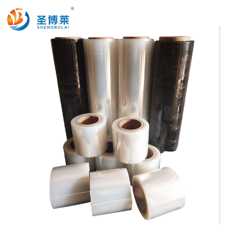 拉伸缠绕膜  打包膜 彩色拉伸膜缠绕膜 黑缠绕拉伸膜 500mm宽加宽