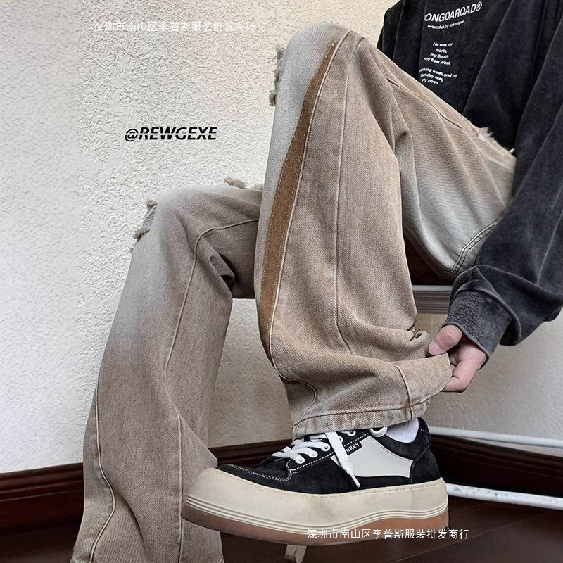 Плановые брюки, джинсы, oversize, тренд сезона, американский стиль
