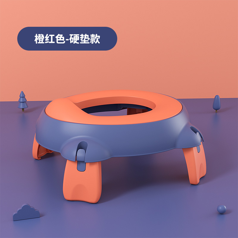 Inodoro plegable portátil para niños inodoro de Emergencia Móvil para bebés macho y hembra orinal al aire libre sin limpieza