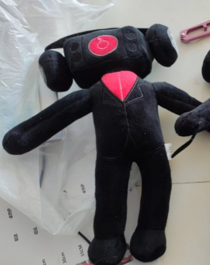 Cross-border Skibidi aseo persona Speakerman jefes Persona de audio relleno muñeca lote. Cabello