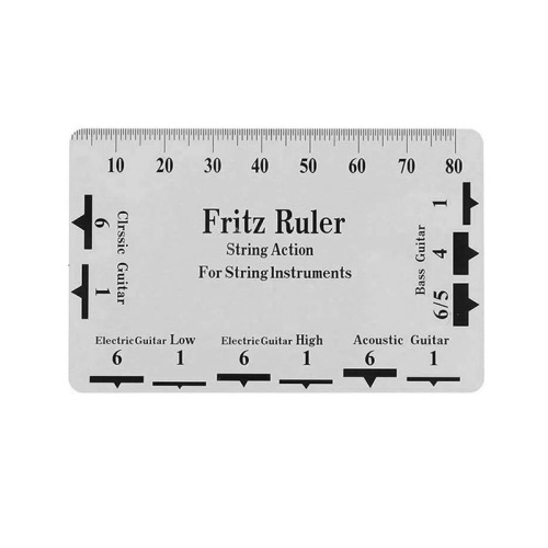 Wholesale bass guitar measuring ruler, folk electric guitar string height ruler, guitar repair tools, string gauge