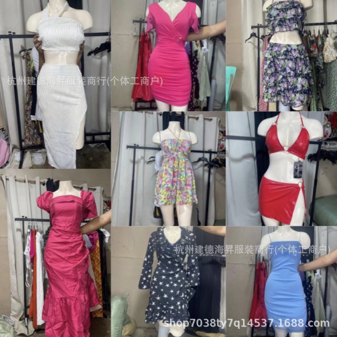 SHEIN comercio exterior misceláneo exportación chaleco de galía trajes de ropa de mujer fábrica de shein al por mayor