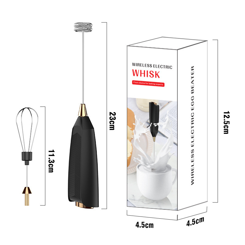 跨境奶泡器咖啡打泡器家用小号电动奶泡机牛奶搅拌器 手持打蛋器|undefined