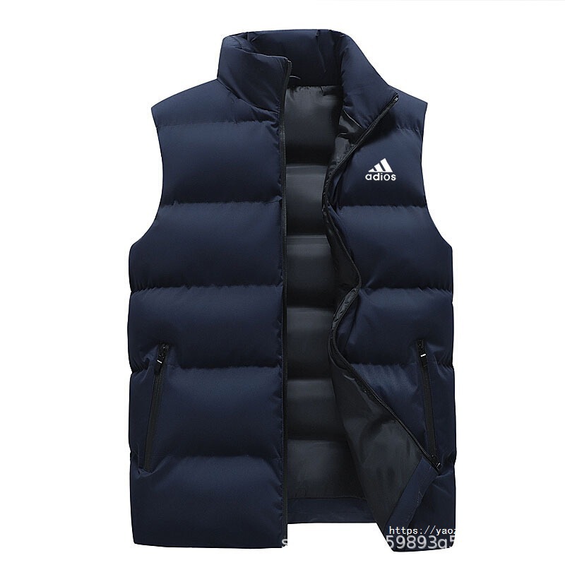Cross-Border Men's Vest Winter New Fashion Men's Jacket Waistcoat Thermal Vest Sleeveless Jacket Cross-Border Men's Vest Winter New Fashion Men's Jacket Waistcoat Thermal Vest Sleeveless Jacket