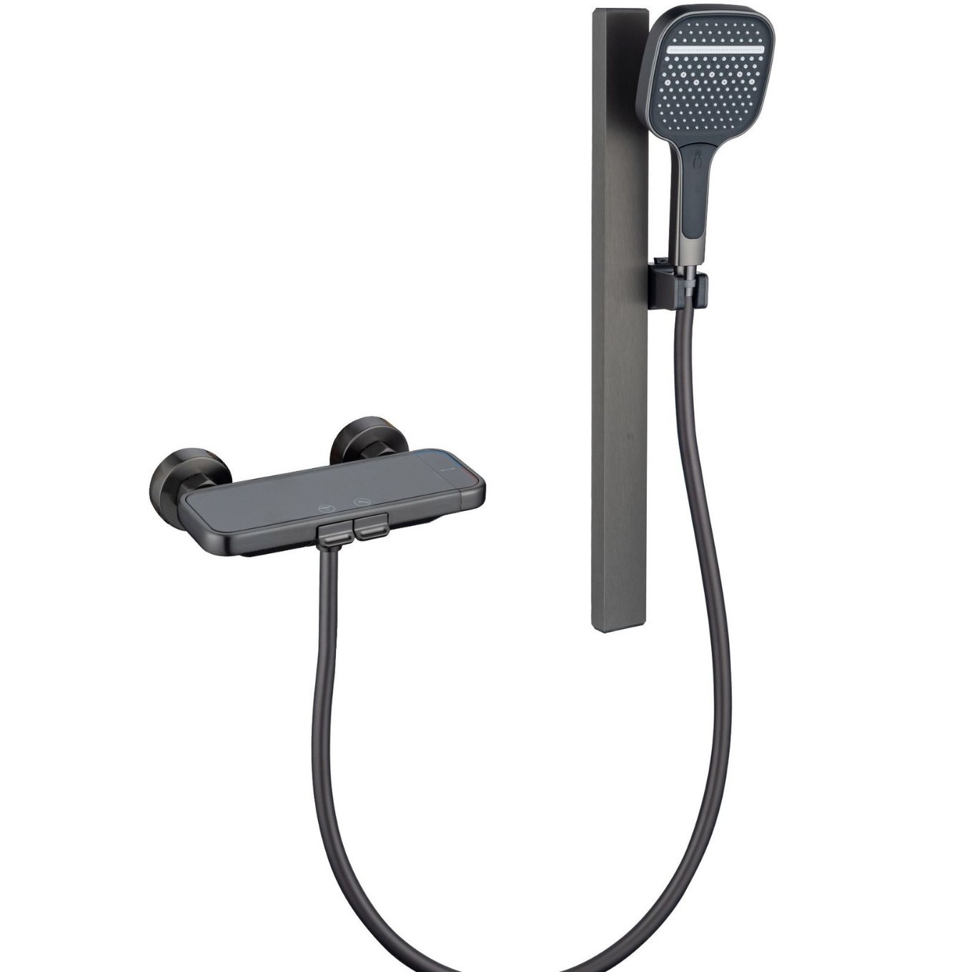 Hotel Engineering B & B, ducha de apoyo, ducha de cobre, juego simple de elevación, cabezal de ducha sobrealimentado de mano de elevación