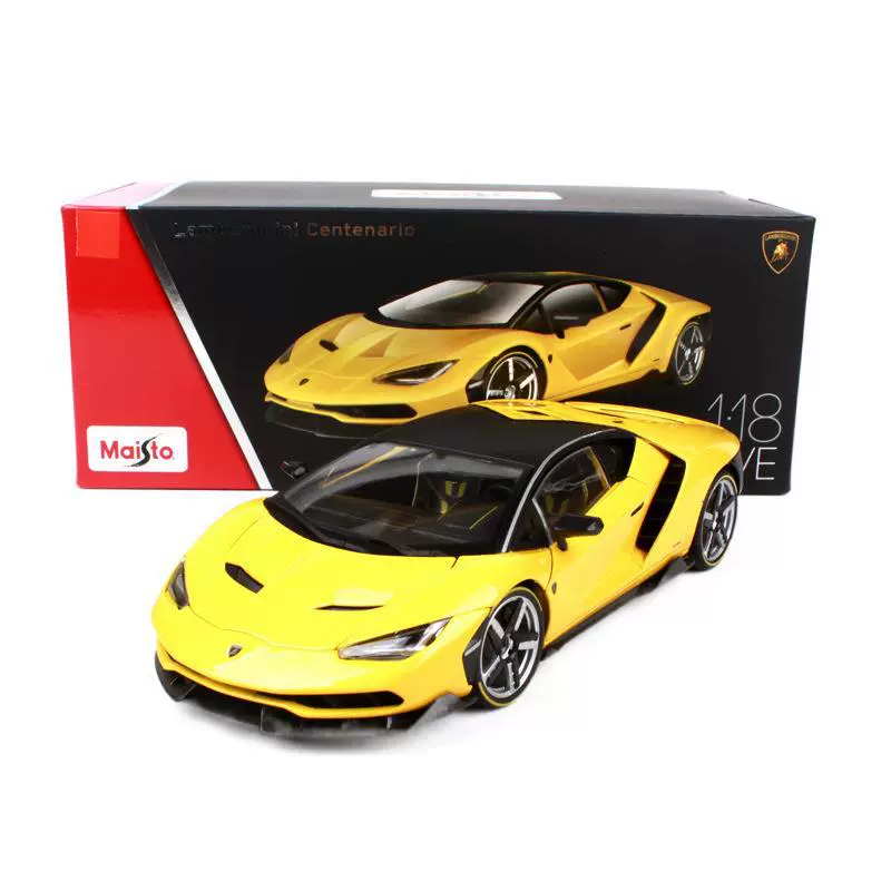 Модель автомобиля, реалистичный металлический суперкар, масштаб 1:18