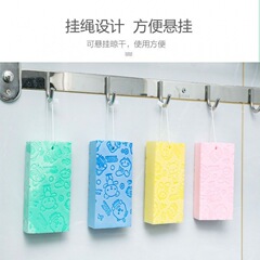 新款 柔軟搓灰海棉吸水沐浴海綿pva海綿擦成人兒童搓澡方塊海綿擦