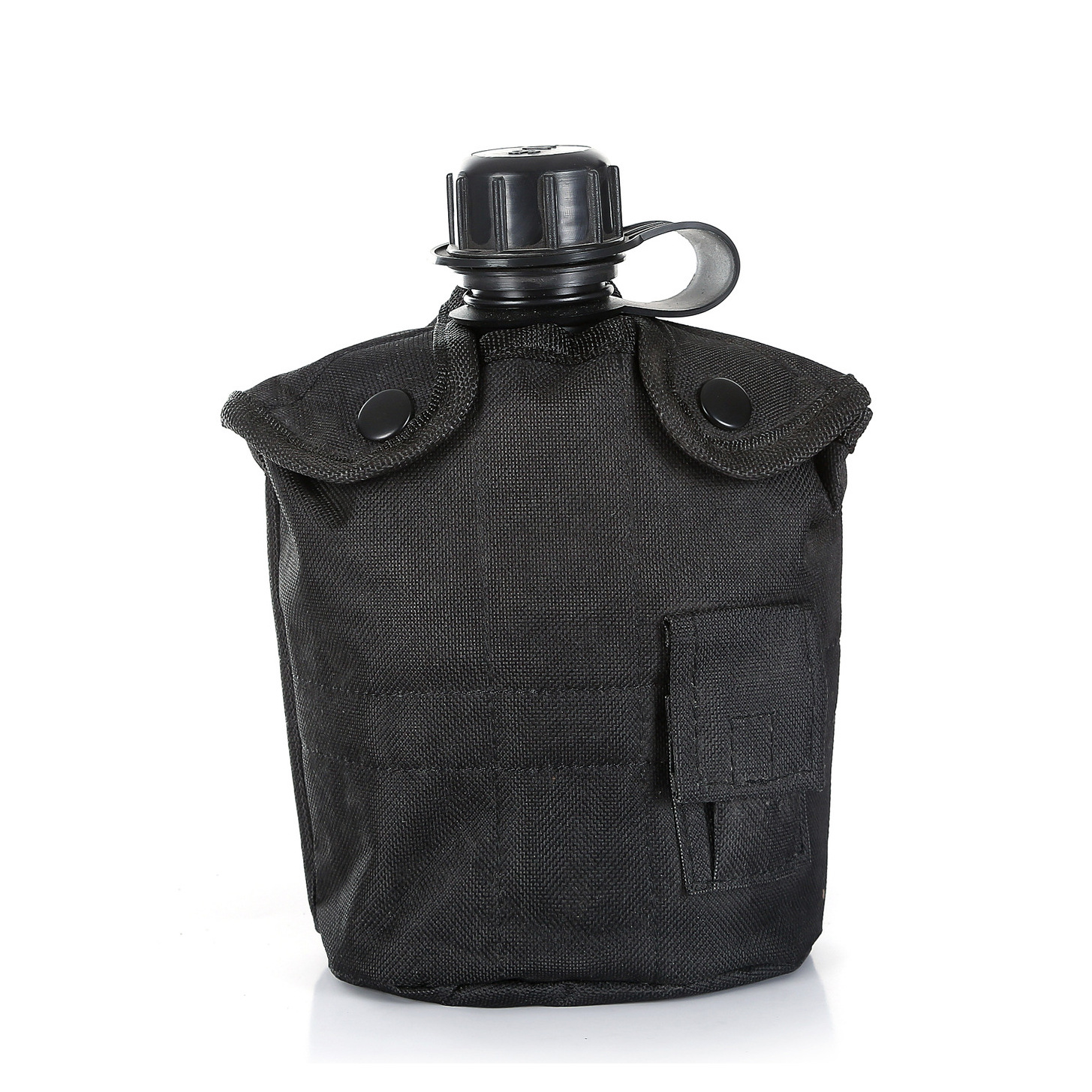 Conjunto táctico de hervidor de agua 1l de gran capacidad, interior de grado alimenticio, excursión de campamento de montañismo al aire libre US bolsa de agua al aire libre de plástico