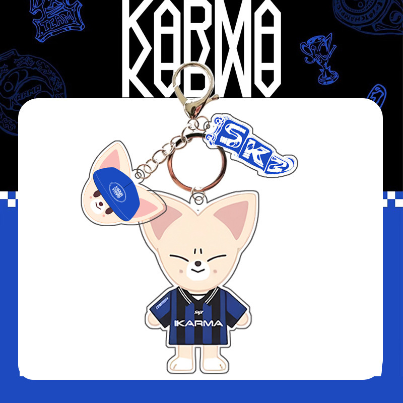 stray kids SKZ新专《KARMA》亚克力挂件 快闪周边黄铉辰李龙馥|undefined