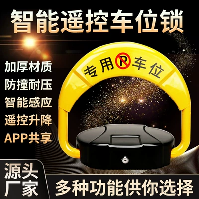 space floor lock anti-occupation garage — Car lock