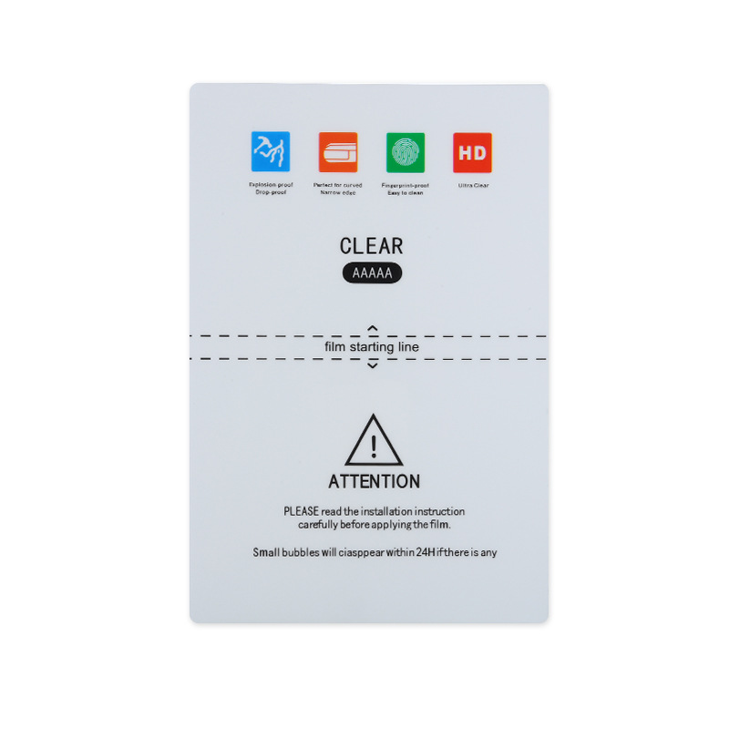 Máquina cortadora de película inteligente Película de gel especial Película de alta definición Película antipática Máquina cortadora de película de 8 pulgadas Consumibles Película blanda Abrasilado HD