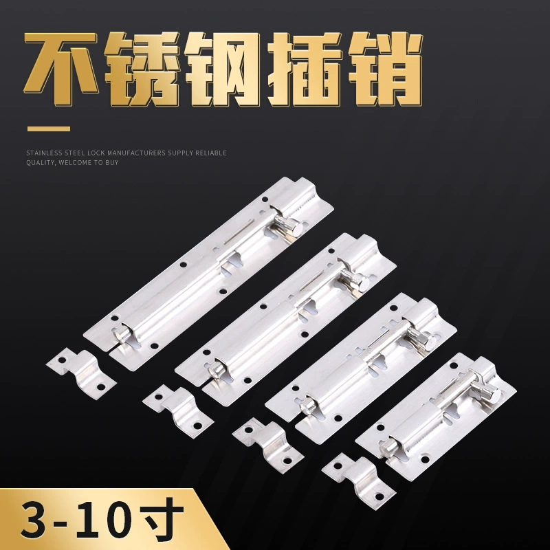 Замок-защелка из нержавеющей стали квадратной формы, наружного монтажа, оптом, в старинном стиле, для дверей, окон, шкафов, утолщенный квадратный дверной засов, новая модель