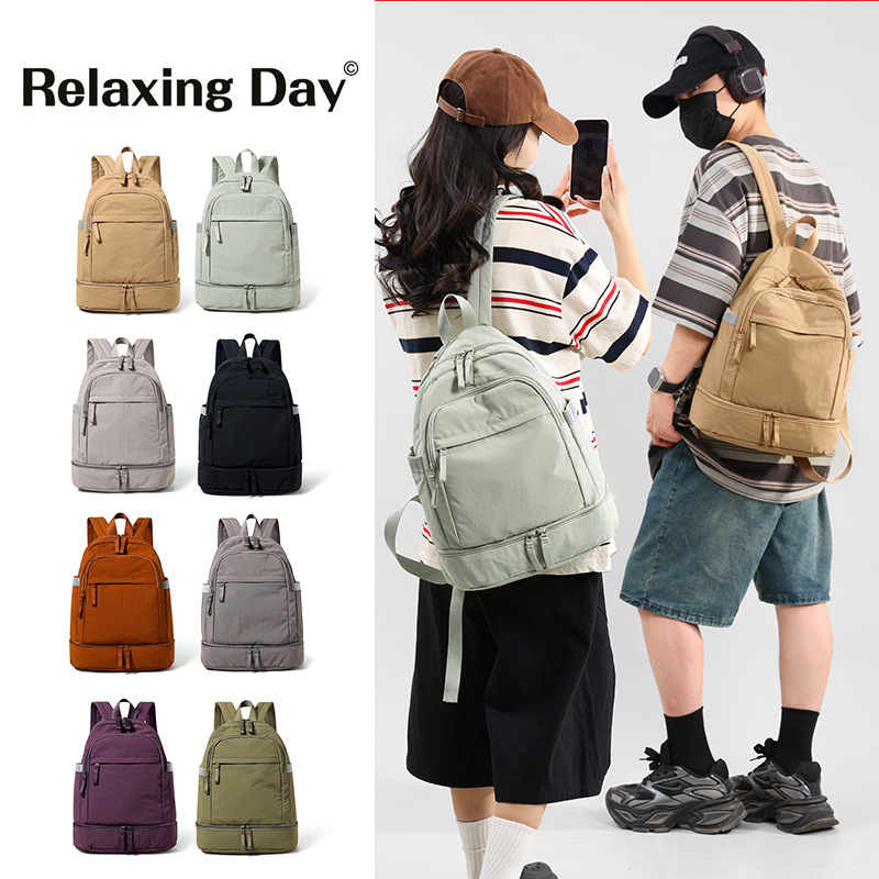 New Outdoor Lightweight Backpack for Men and Women Hiking and Cycling Sports Backpack Mountain Climbing Travel Bag with Shoe Compartment