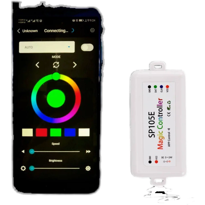 Лампа, мобильный телефон, контроллер, bluetooth, 5v, 24v