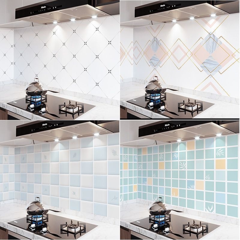 Cocina de mármol a prueba de agua a prueba de aceite pegatinas resistentes a altas temperaturas papel pintado autoadhesivo gabinete de cocina hogar a prueba de humedad estufas renovación papel pintado