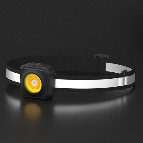  Cross-border New COB Highlight Night Fishing Light Red Light Warning Portable Charging Outdoor Long Range Wide Beam Headlamp