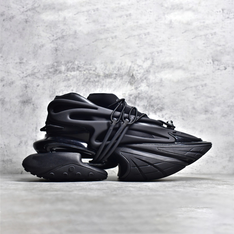 branded sports shoes Balmain Space Spaceship Shoes Thick Sole Increased Sports Daddy Shoes