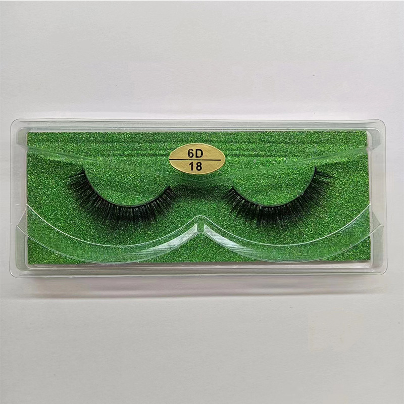 Pestañas postizas de fibra química tridimensional 3D que se curvan un par de pestañas multicapa gruesas ojos grandes y suaves pestañas cómodas