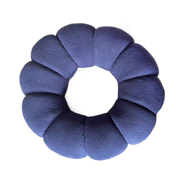 クリエイティブなギフト、花の形をしたドーナツ型の座布団、畳用クッション、怠け者用クッション、多様な花びらの弾性リング