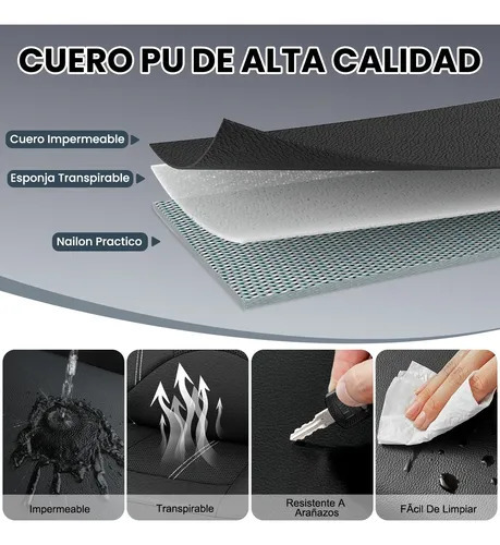 Source Factory Pu Spliced Leather Car Seat Covers for Export, Amazon Cross-Border Exclusive Supply, Universal for Automobiles, Waterproof and Dustproof