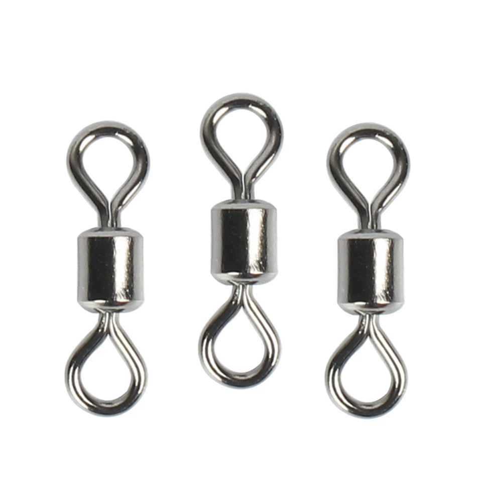 8-кольцевой конкурентоспособный восьмикольцевой Соединительный кольцевой соединитель из нержавеющей стали Американские поворотные рыболовные аксессуары рыболовные снасти