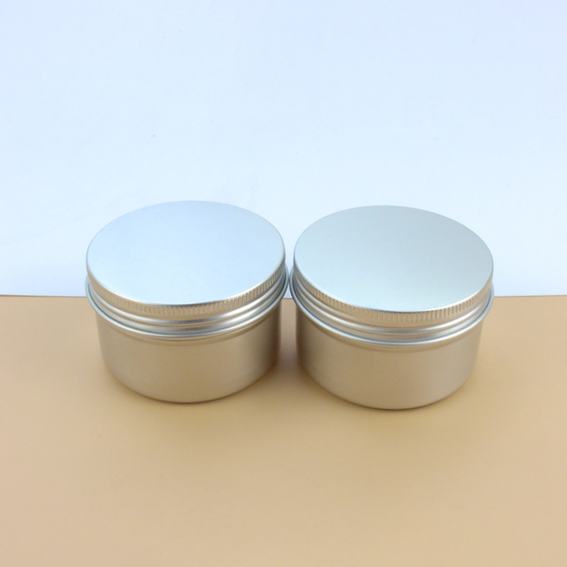 90g铝盒68*42小铝罐金属罐茶叶粉末饰品包装盒diy膏体分装盒优惠