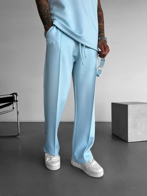 Men's Clothing new pants men's four seasons loose straight sports casual trousers suit long_voghion.com