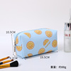 Polyurethane waterproof cosmetic bag, storage system for traveling, black set, simple and elegant design