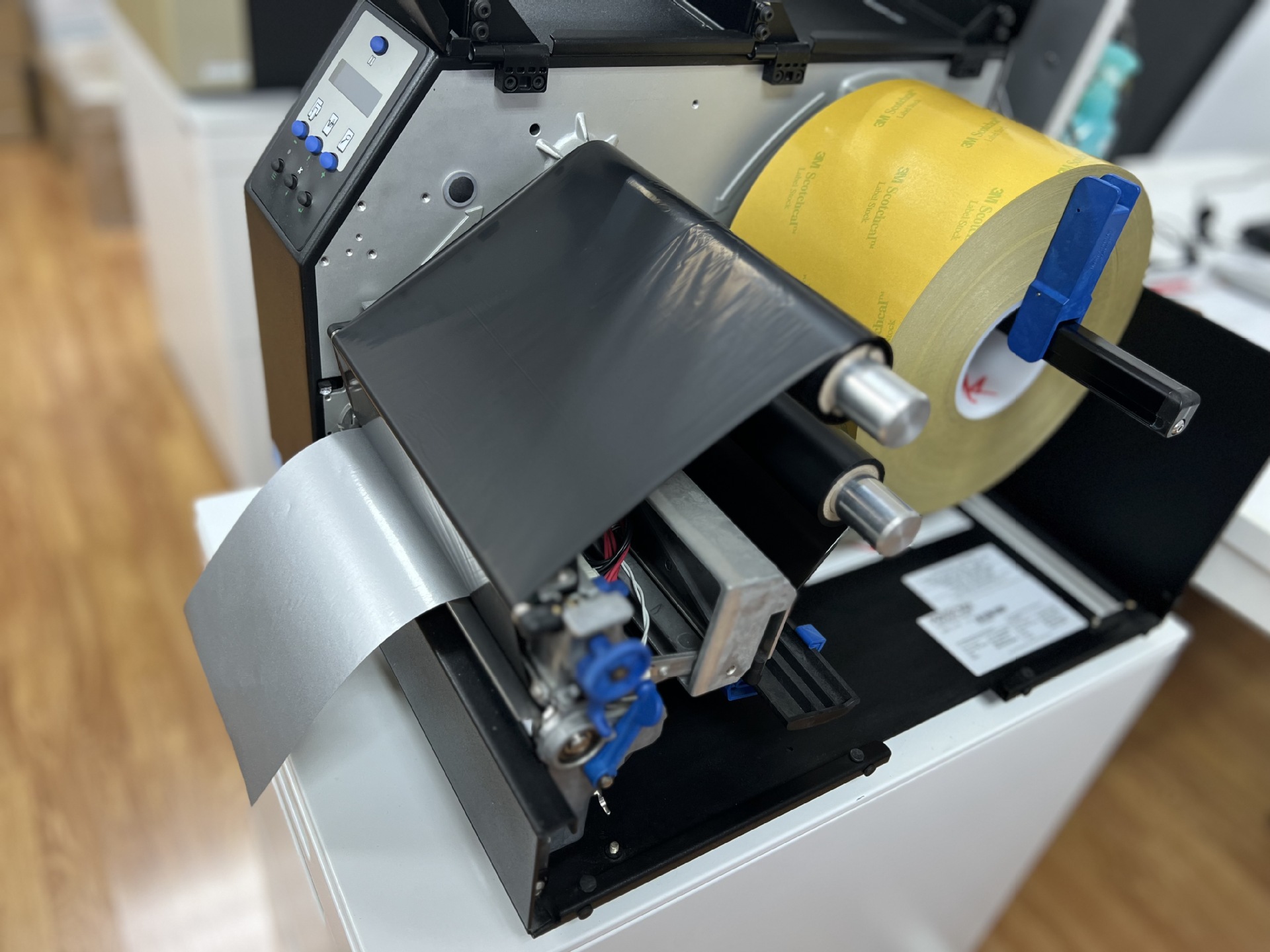 3M9080复合fsc牛皮纸带圈讯怡扎带复合彩印厂红牛皮纸扎带65x20MM