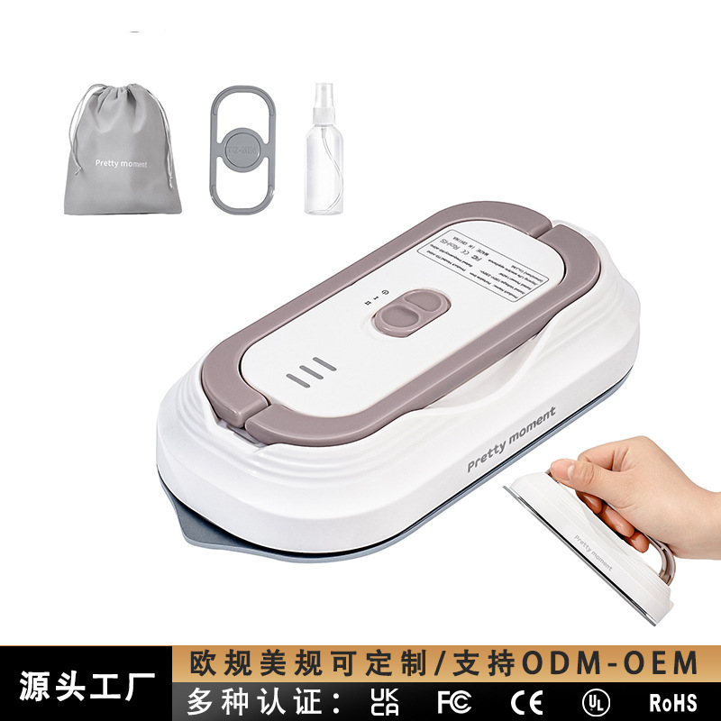Cross-Border Dual-Voltage Mini Electric Iron Portable Small Handheld Home Business Dormitory Atomized Steam Garment Steamer