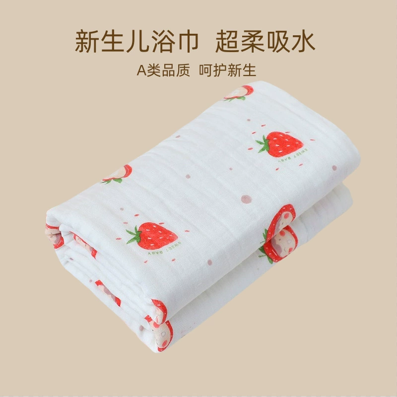 Детское банное полотенце, хлопковая четырехслойная марля, детские принадлежности, одеяло для новорожденных, одеяло для младенцев, банное полотенце
