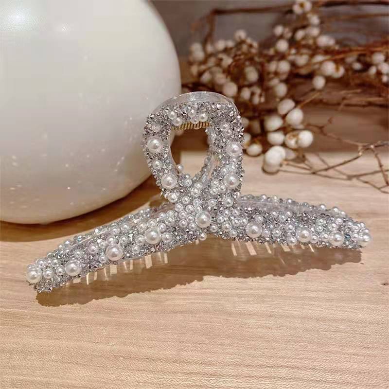 Geometric Pattern Women'S Gender Handmade Design Retro Style Retro Geometric Artificial Pearl Handmade Artificial Pearls Hair Band 1 Piece
