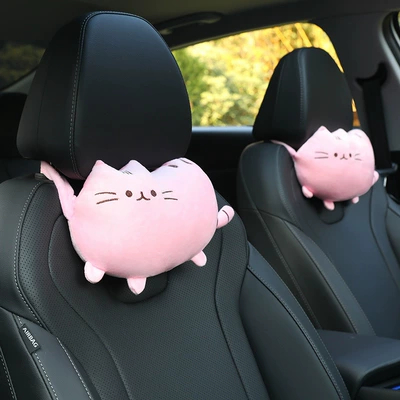 jewelry couple pillow, Headrest - cookie-cat-powder-251803kg-pair