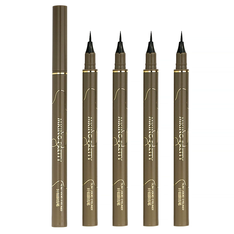Quick dry waterproof eye pencil, liner for students, no smudge, long-term effect