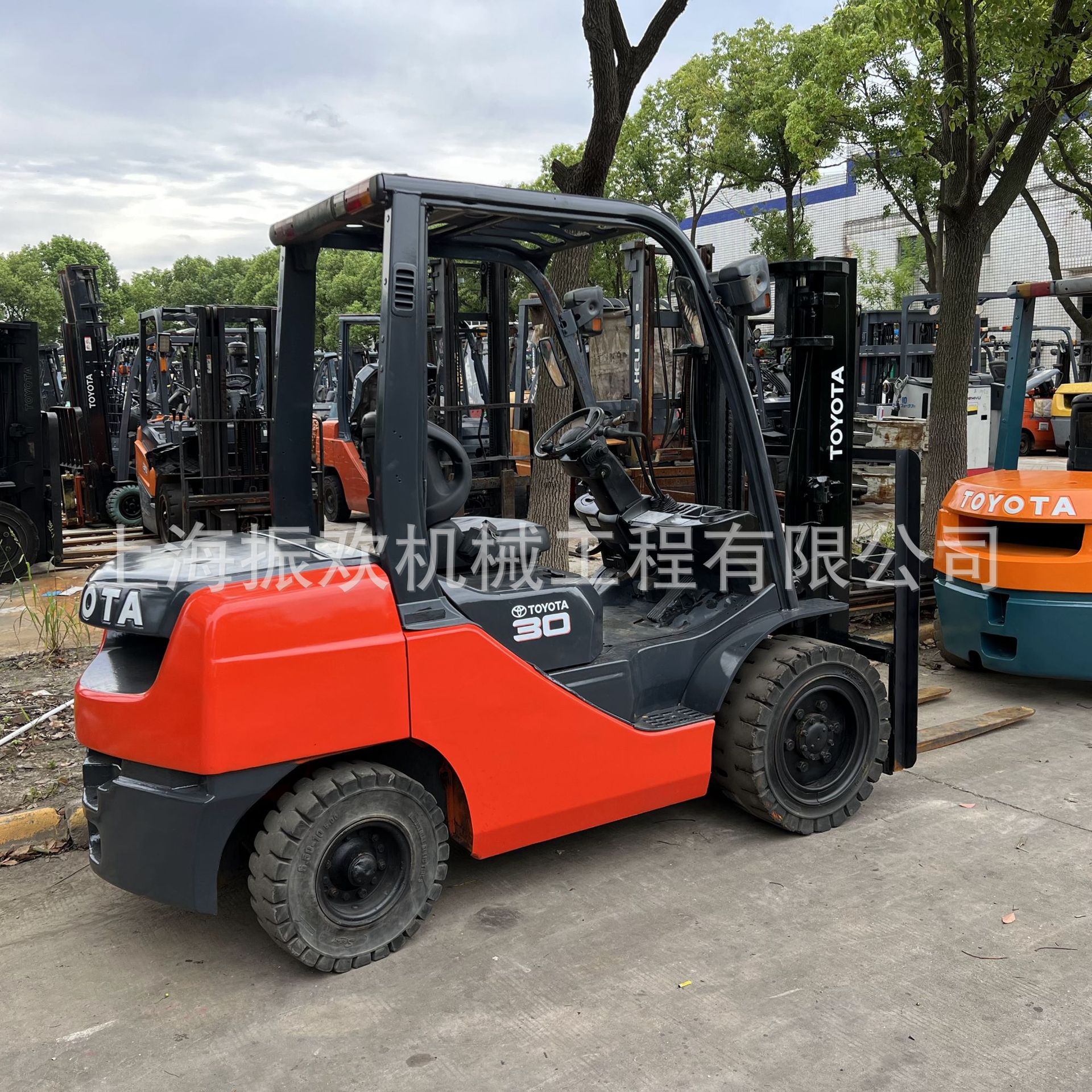 上海 二手原装进口丰田3吨 5吨 6吨 7吨10吨精品叉车 外贸出口