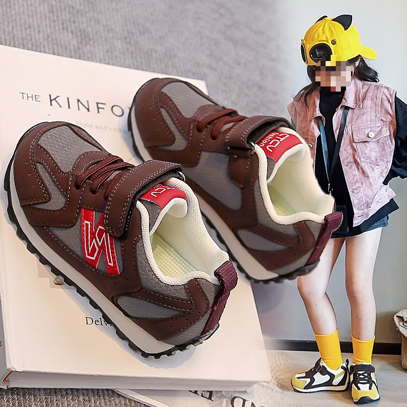 High-end children's shoes, new autumn model NB996, soft-soled non-slip children's shoes for boys and girls, Forrest Gump style children's shoes