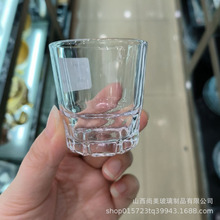 韩式小酒杯60ml一口杯圆形烈酒杯白酒玻璃杯韩国伏特加酒杯