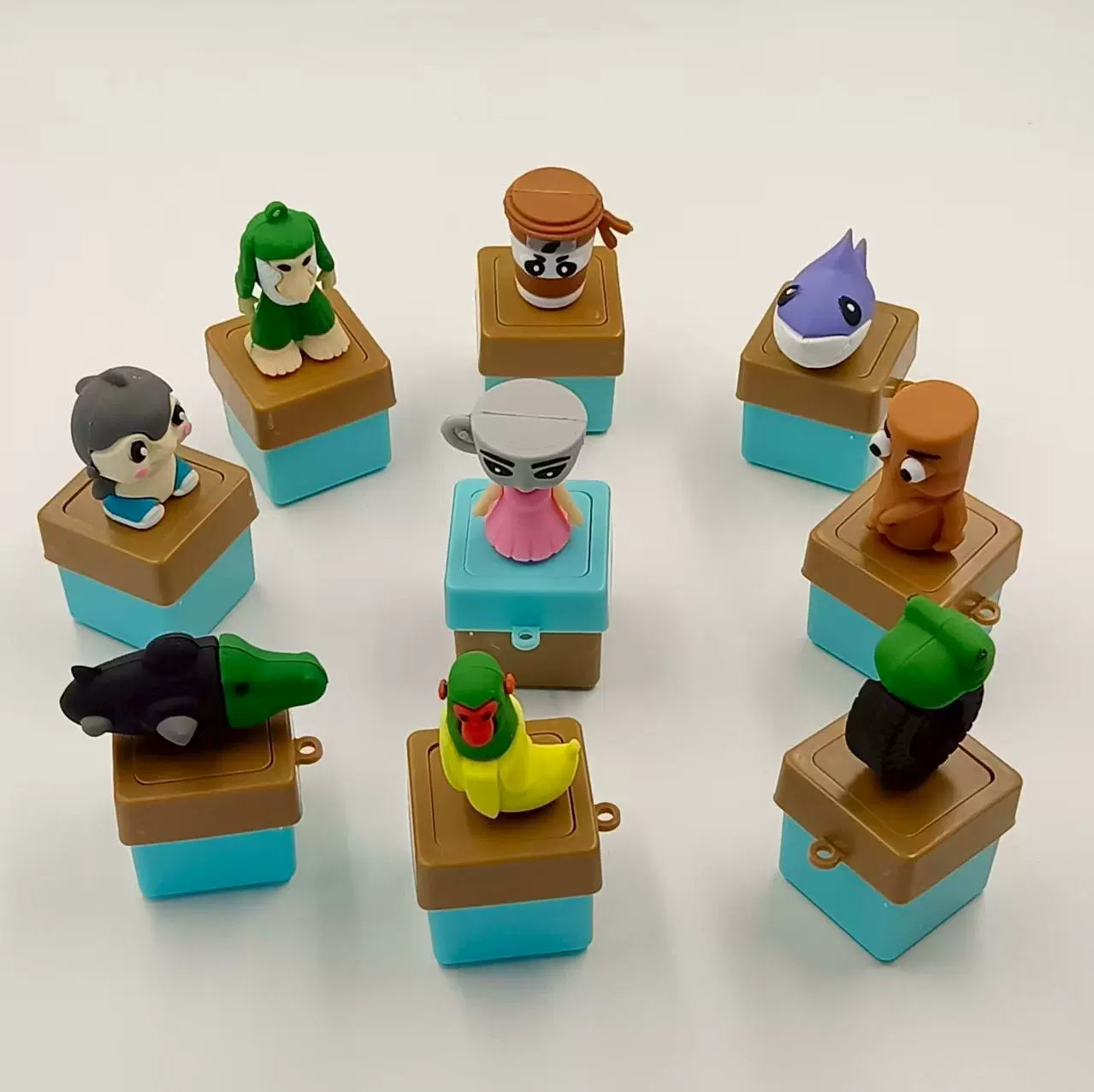 山海经软胶卡通音乐盒diy创意儿童音乐盒玩具工艺品礼品摆件玩具