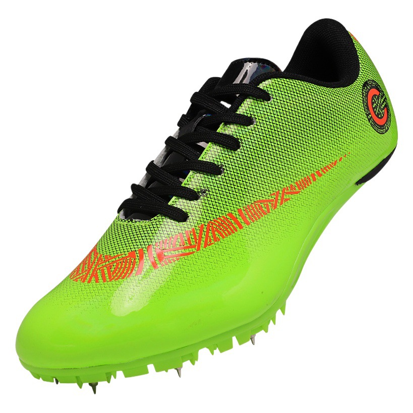 Zapatos de pista zapatos de entrenamiento integral de la pareja zapatos de pico de estudiante resistente al desgaste zapatos de pista de Sprint zapatos de entrenamiento de competencia zapatos de pico