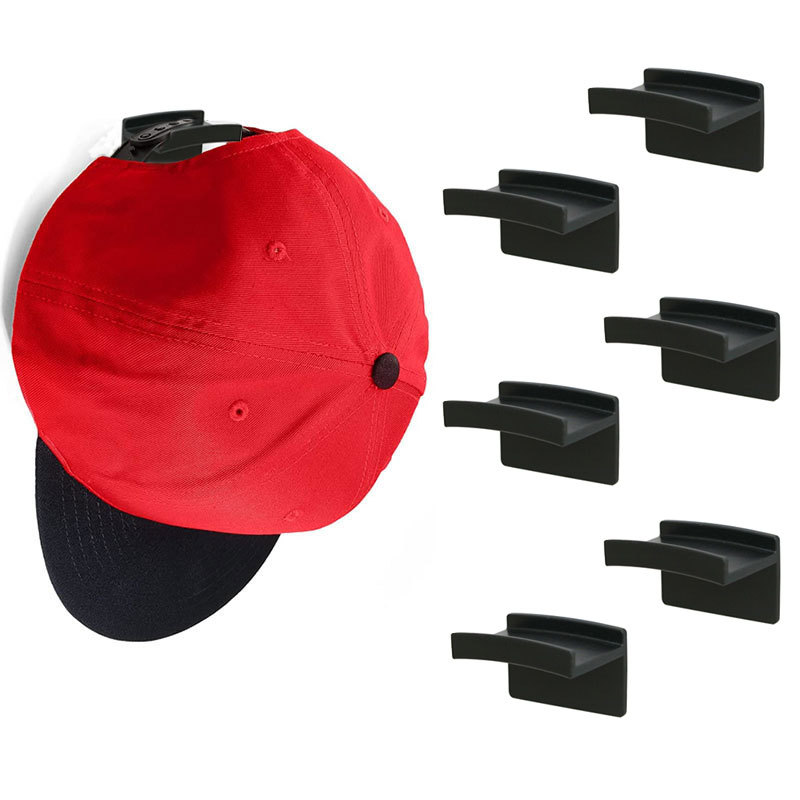 Gorra de béisbol transfronteriza Gancho multifuncional sin fisuras sin punzones gancho moderno simple Pared de doble cara pegajosa tapa Gancho