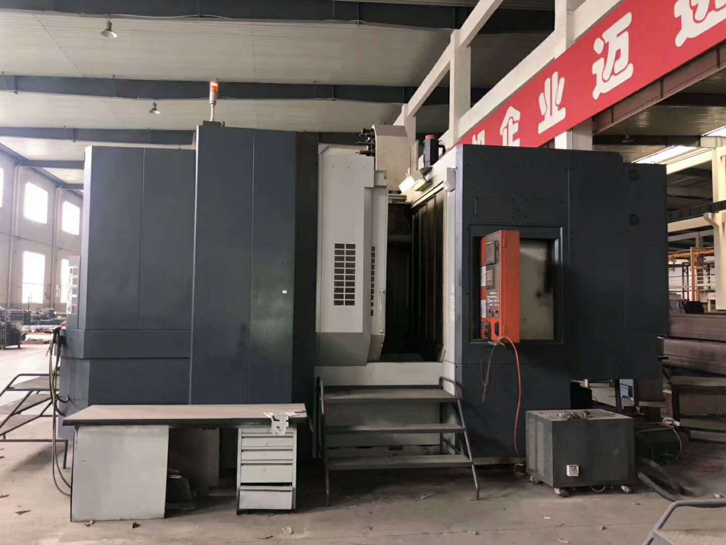 处置积压二手日本大阪工机(OKK)MDH-80双工位卧式加工中心